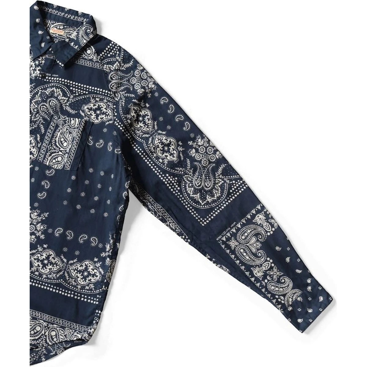 Kapital Rat Brand Gauze Bandana Patchwork Raglan Shirt