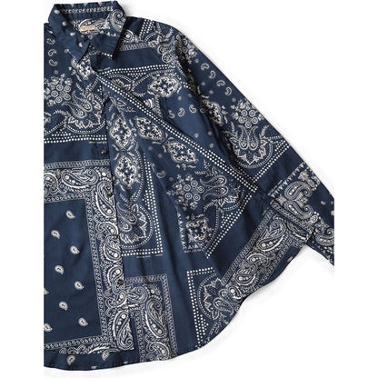Kapital Rat Brand Gauze Bandana Patchwork Raglan Shirt