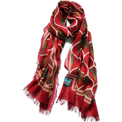 Kapital Rayon Disco Arabesque Pattern Stole