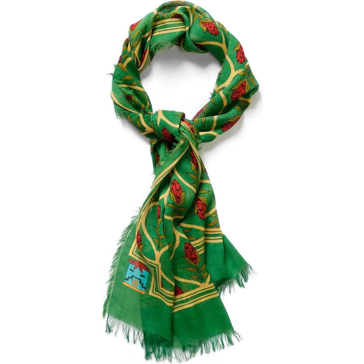 Kapital Rayon Disco Arabesque Pattern Stole