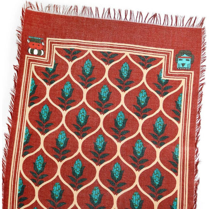 Kapital Rayon Disco Arabesque Pattern Stole