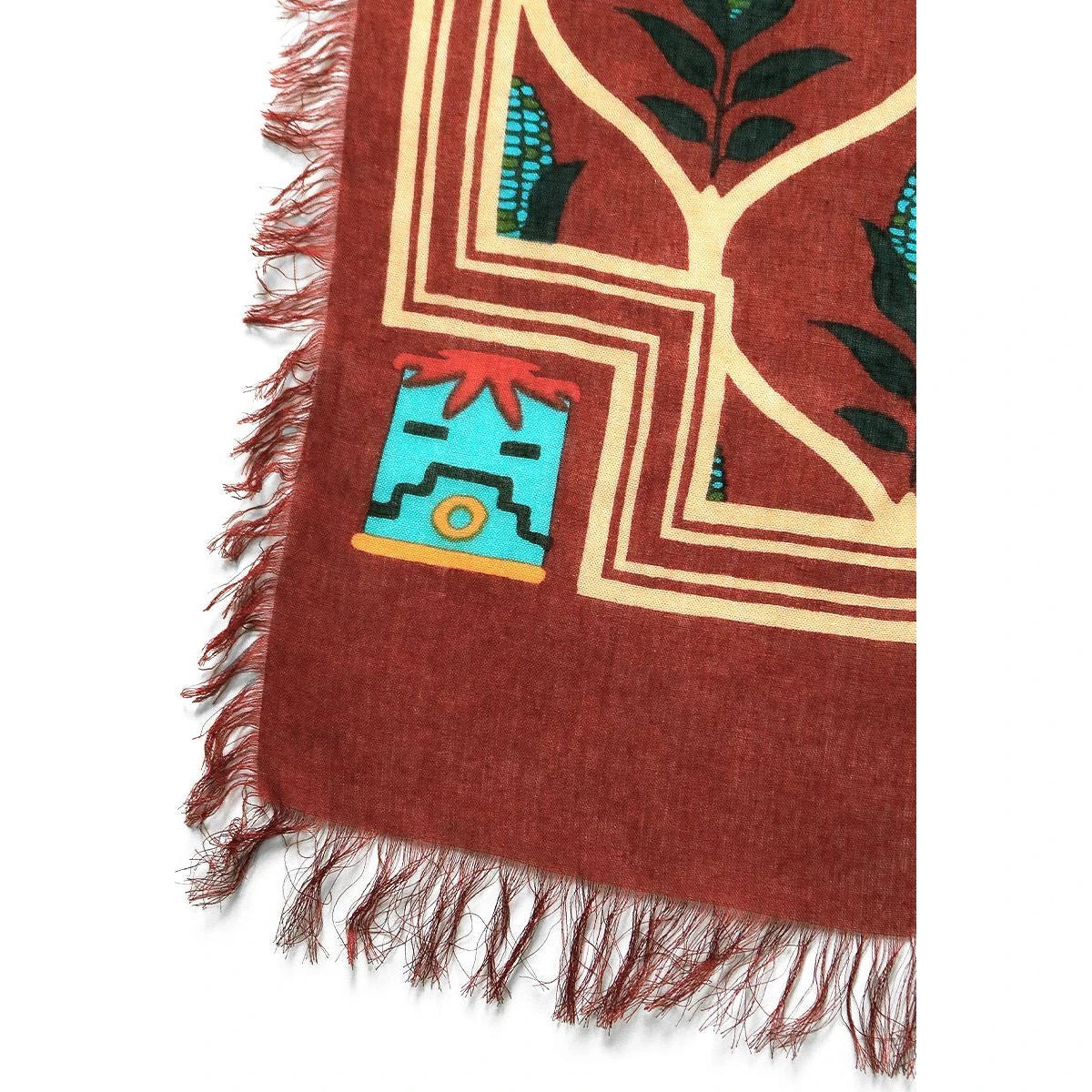 Kapital Rayon Disco Arabesque Pattern Stole