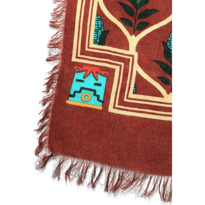 Kapital Rayon Disco Arabesque Pattern Stole