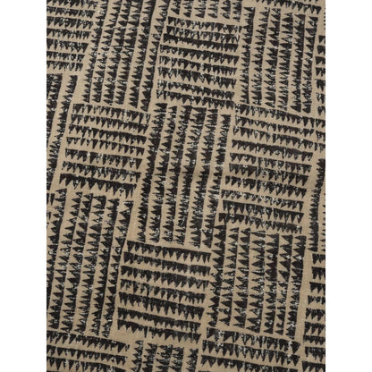 Kapital Rayon Fringe Stole (Hacksaw Block Pattern)