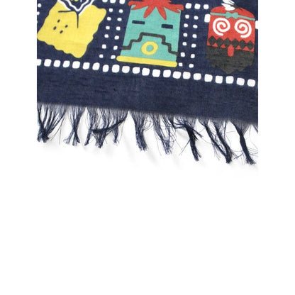 Kapital Rayon Fringe Stole (Kachina & Peckish Rainbowy)