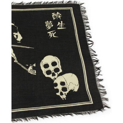 Kapital Rayon Fringed Stole (Kayo Hueso)