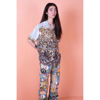 Kapital Rayon Navajoland Print Aloha Shirt