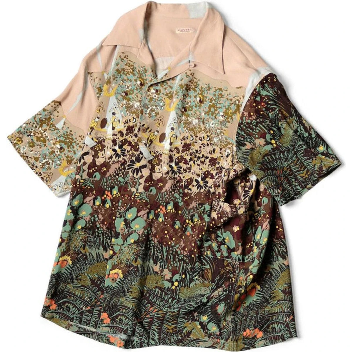 Kapital Rayon Navajoland Print Aloha Shirt