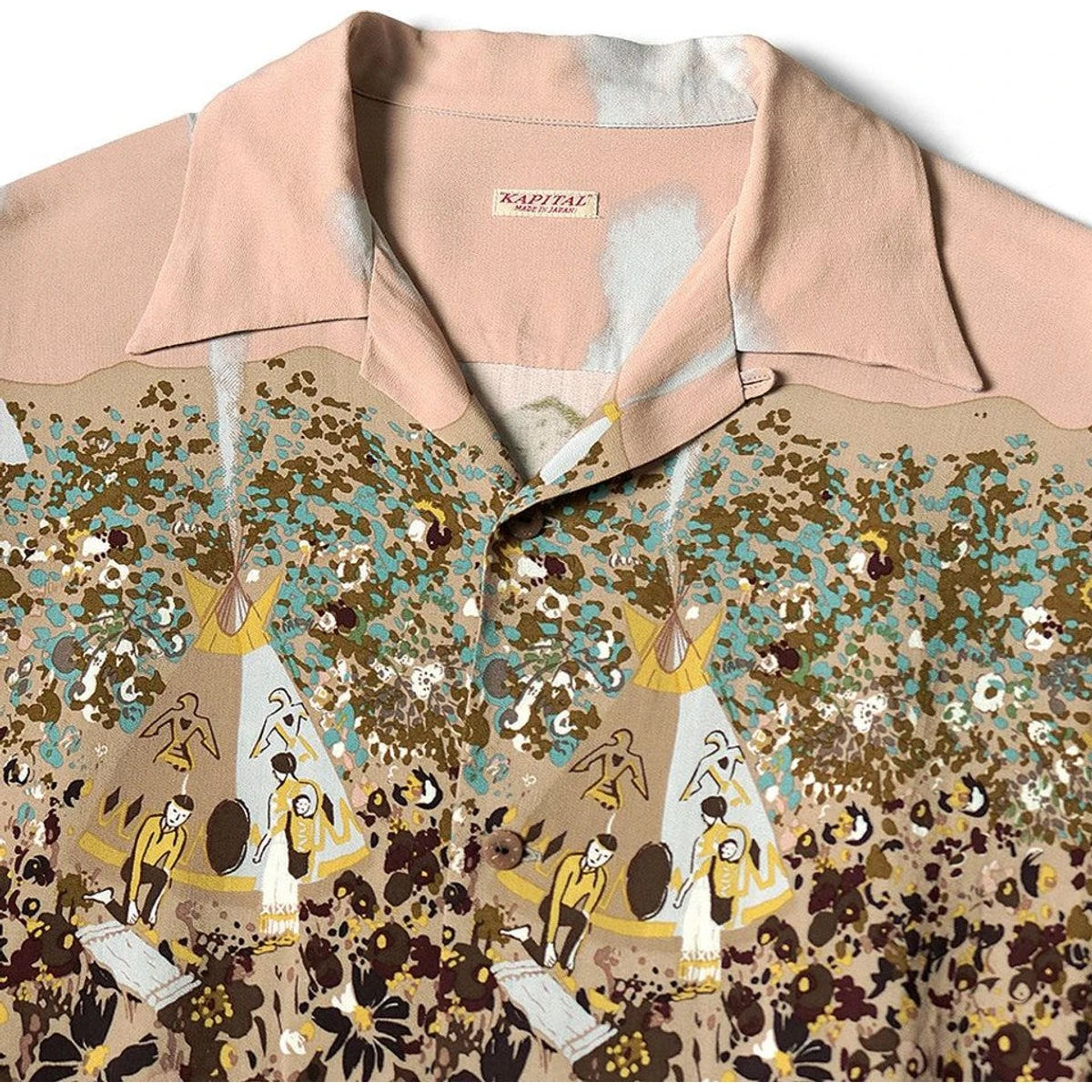 Kapital Rayon Navajoland Print Aloha Shirt
