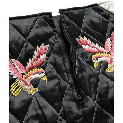 Kapital Rayon Satin Quilted Miniskirt (Japan Hawk)