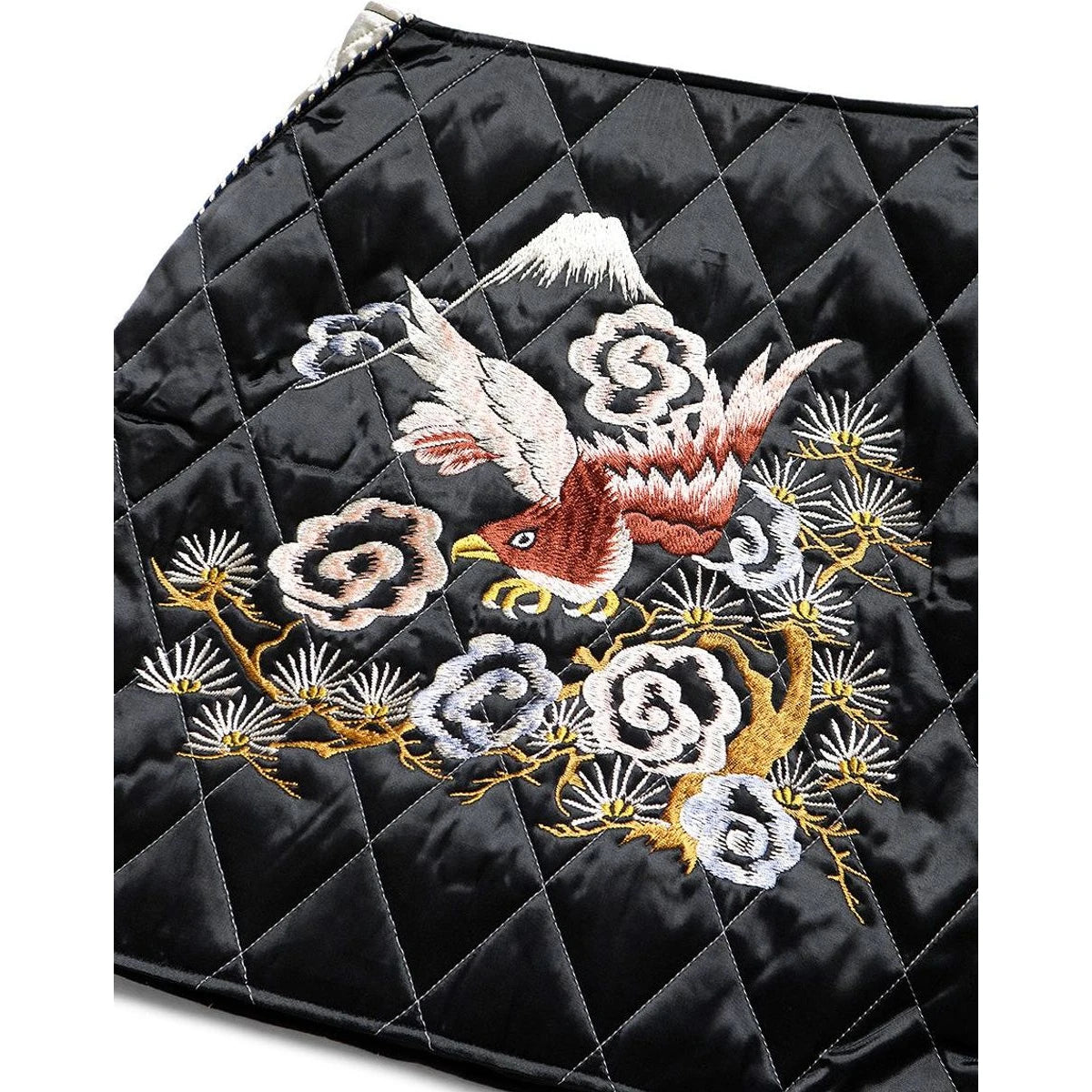 Kapital Rayon Satin Quilted Miniskirt (Japan Hawk)