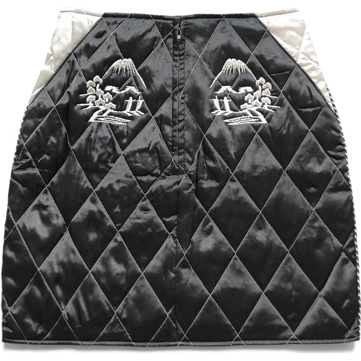 Kapital Rayon Satin Quilted Miniskirt (Japan)