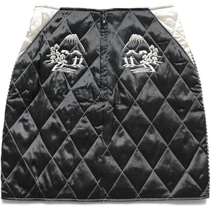 Kapital Rayon Satin Quilted Miniskirt (Japan)