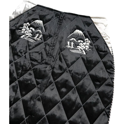Kapital Rayon Satin Quilted Miniskirt (Japan)