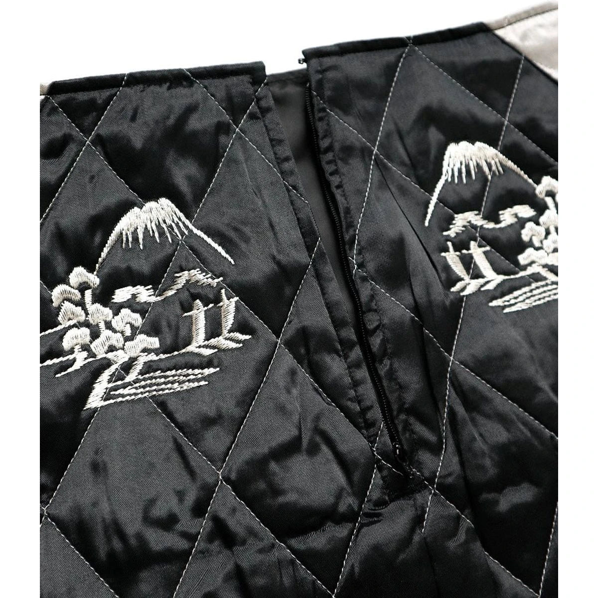Kapital Rayon Satin Quilted Miniskirt (Japan)
