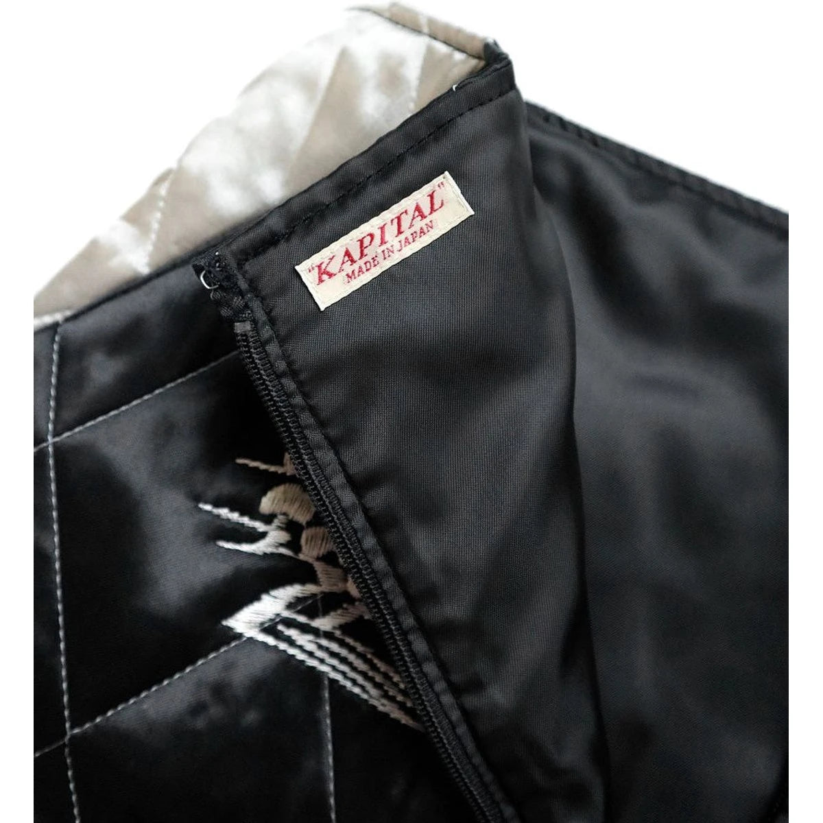 Kapital Rayon Satin Quilted Miniskirt (Japan)