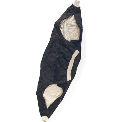 Kapital Rayon Satin Quilted Sham Bomber Jacket (Pearl Flag)
