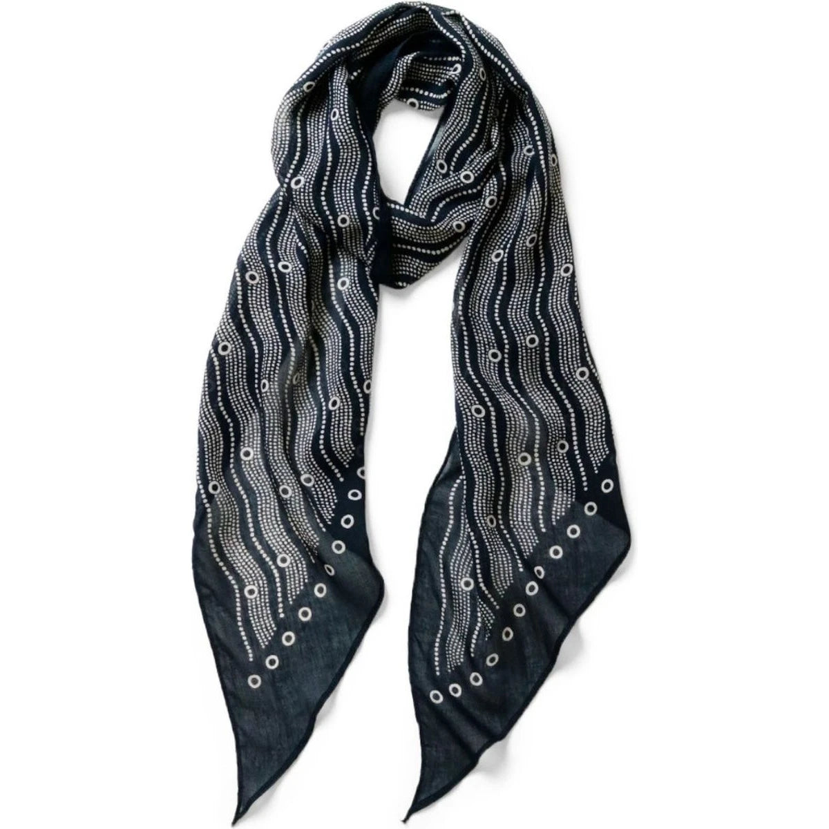 Kapital Rayon Souffle Pattern Stole