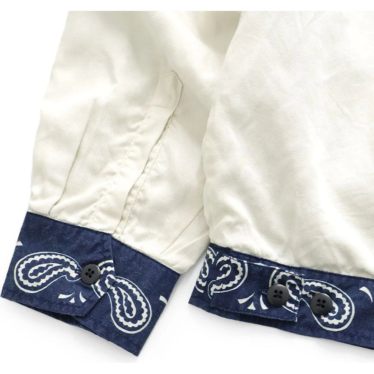 Kapital Rayon Twill 2 Tone Drizzler Jacket (Pecos Paisley)