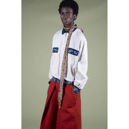 Kapital Rayon Twill 2 Tone Drizzler Jacket (Pecos Paisley)