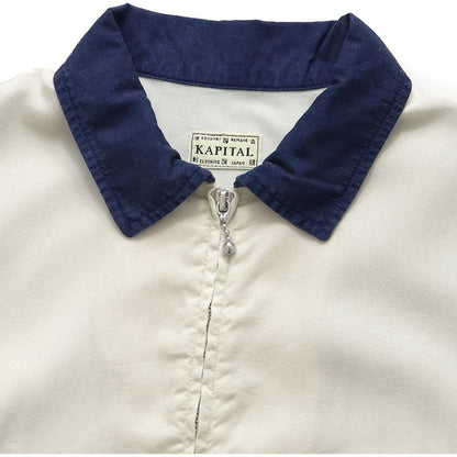 Kapital Rayon Twill 2 Tone Drizzler Jacket (Pecos Paisley)