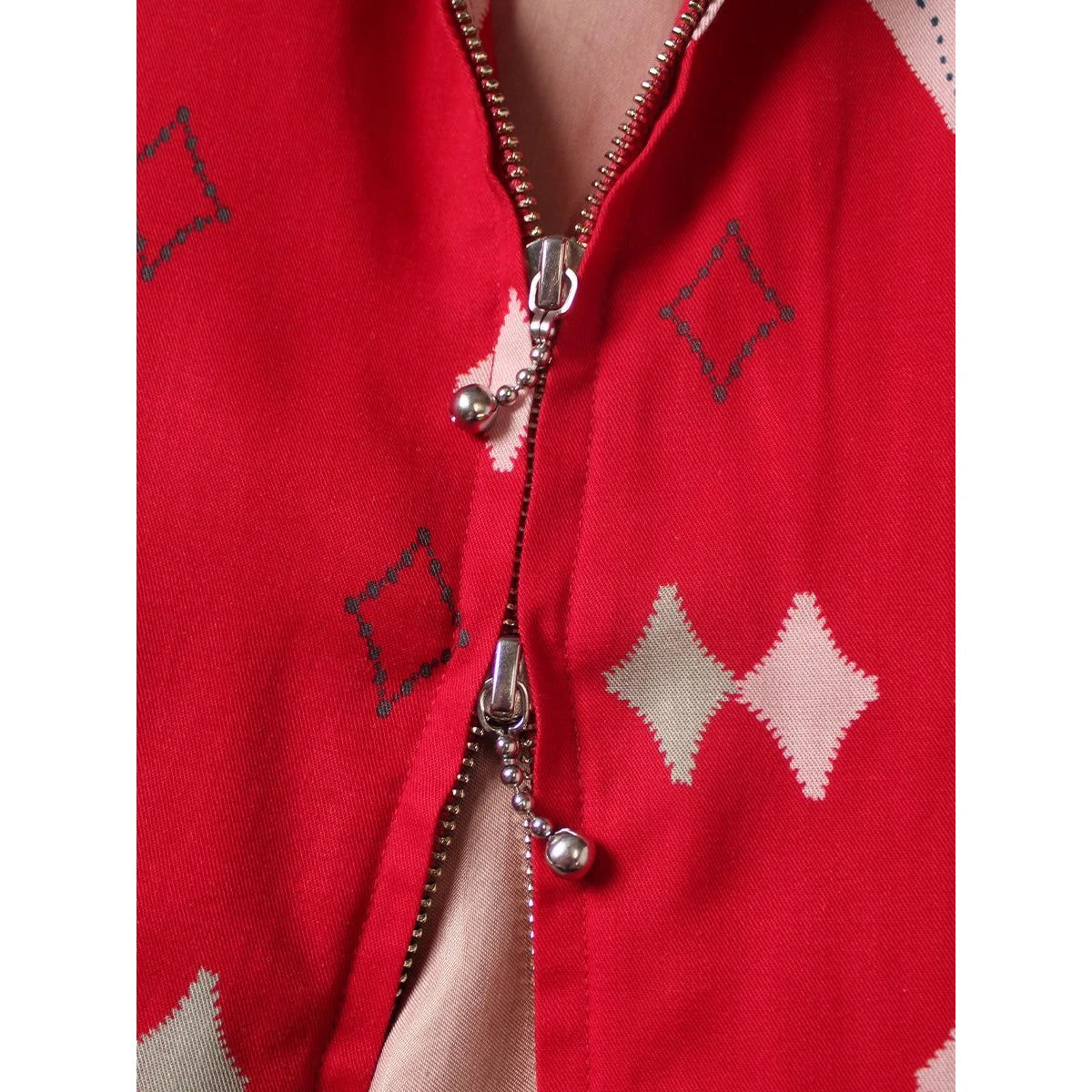 Kapital Rayon Twill Ainu Moshiri Print Drizzler Jacket