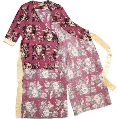 Kapital Rayon Twill Nadeshiko Champetre Pt Lychee Dress