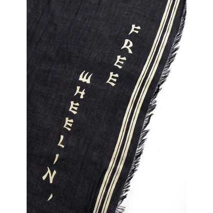 Kapital Rayon Wabi Sabi Rain Skull Stole