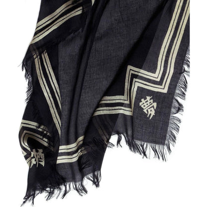 Kapital Rayon Wabi Sabi Rain Skull Stole