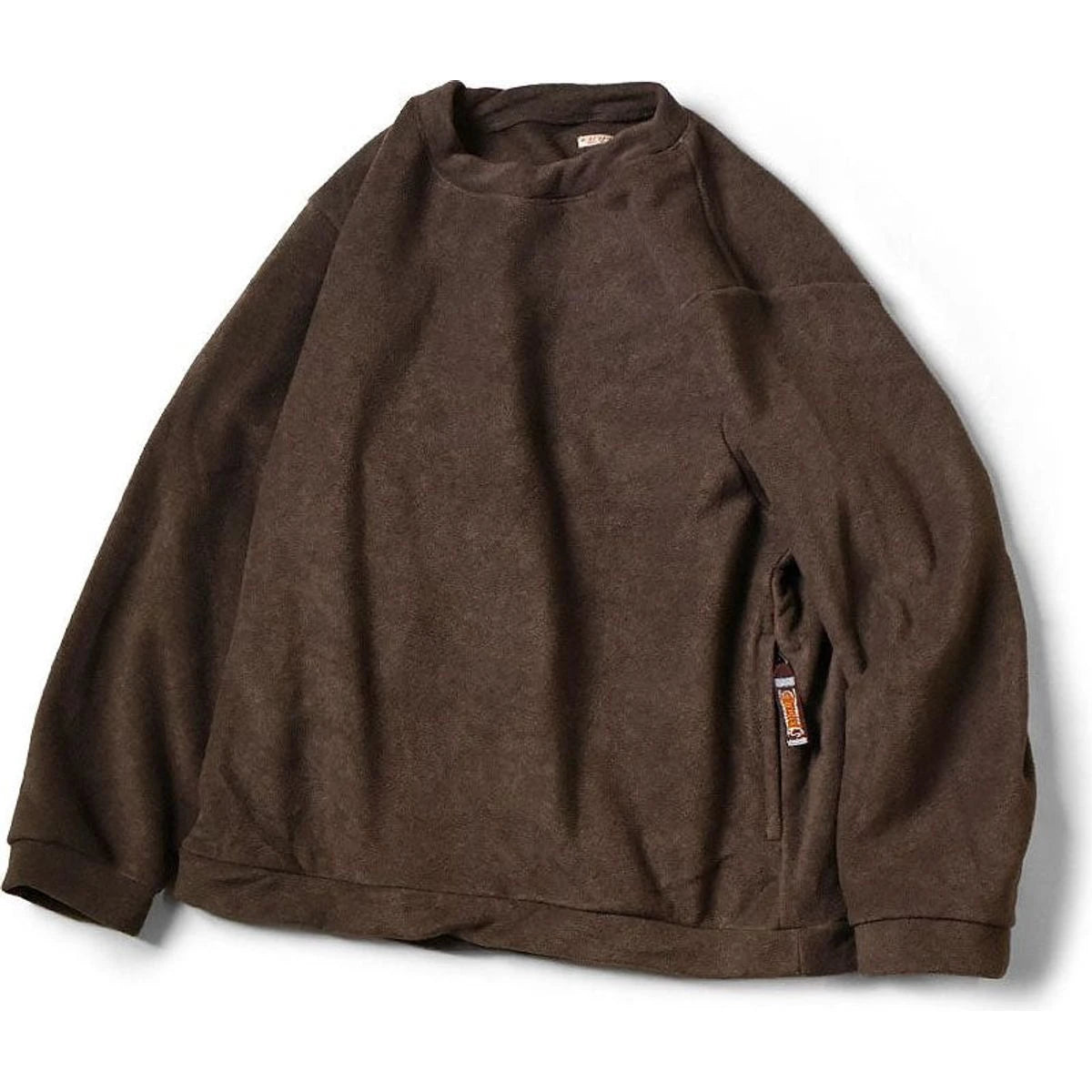 Kapital Reverse Fleece Big Crew Sweater