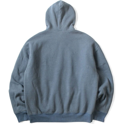 Kapital Reversible Fleece Elbow Rip Hoodie Peckish Rainbowy Print