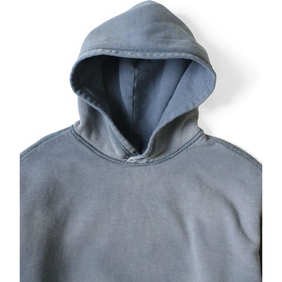 Kapital Reversible Fleece Elbow Rip Hoodie Peckish Rainbowy Print