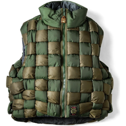 Kapital Ripstop Nylon KEEL Weaving Vest