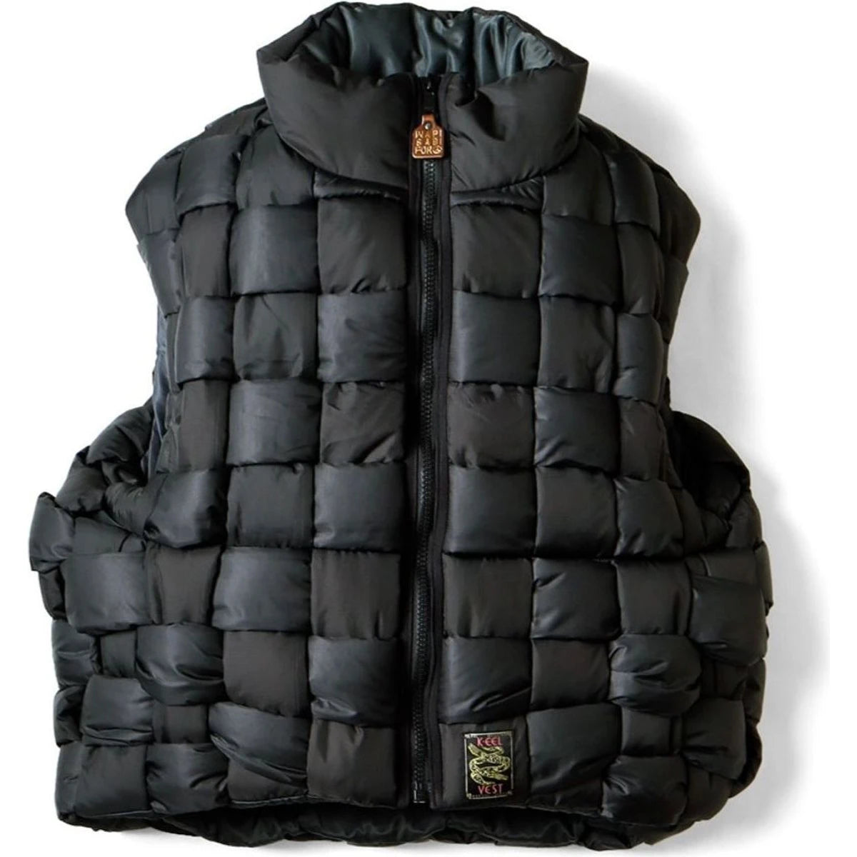 Kapital Ripstop Nylon KEEL Weaving Vest
