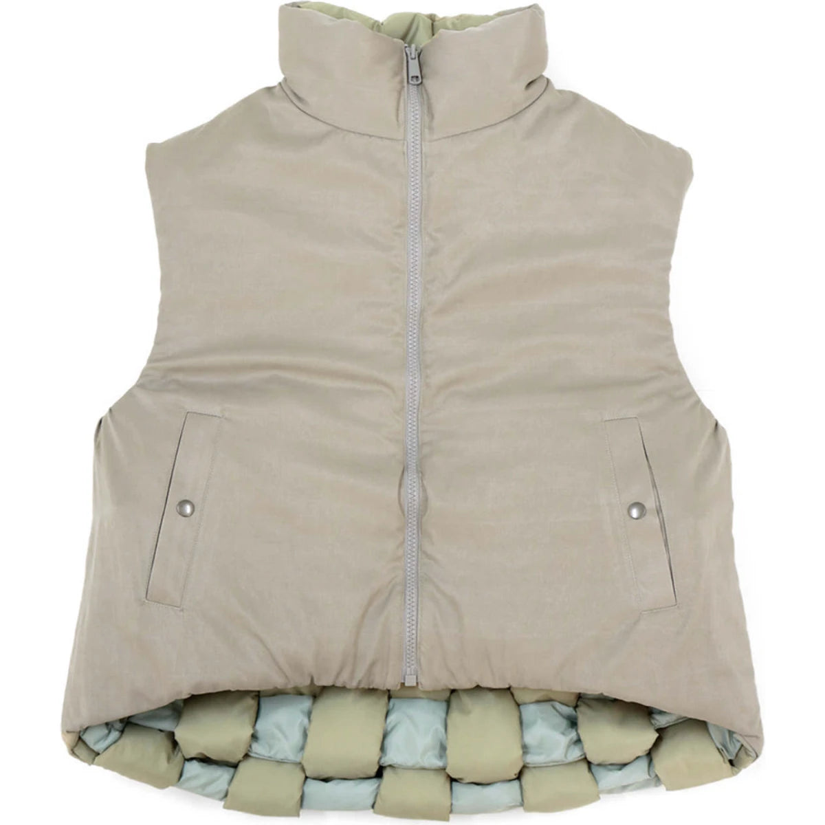 Kapital Ripstop Nylon KEEL Weaving Vest