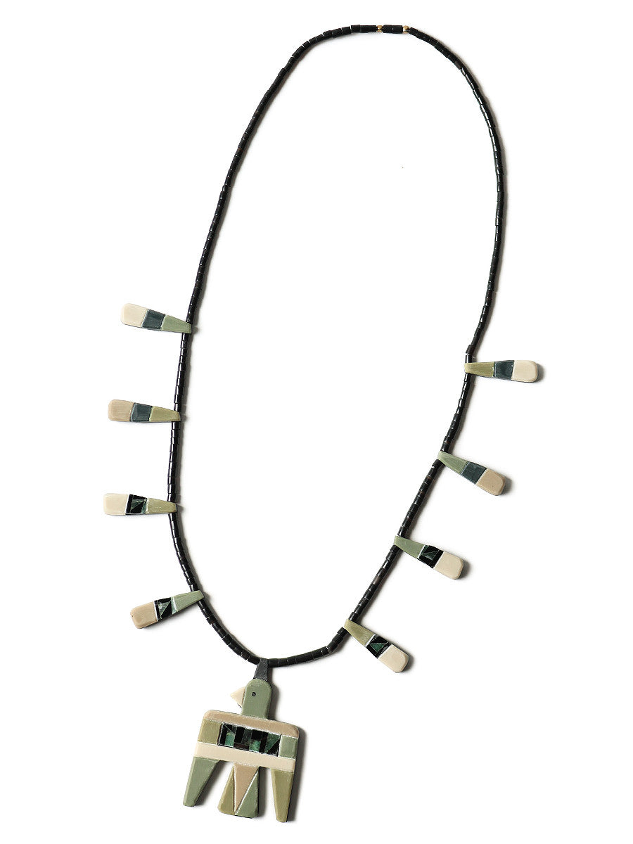 Kapital Santo Domingo Battery Bird Necklace (Large)