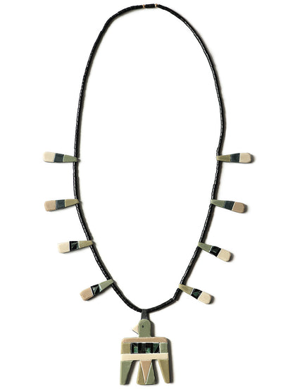 Kapital Santo Domingo Battery Bird Necklace (Large)