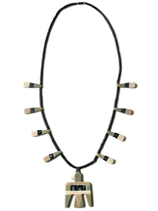 Kapital Santo Domingo Battery Bird Necklace (Large)
