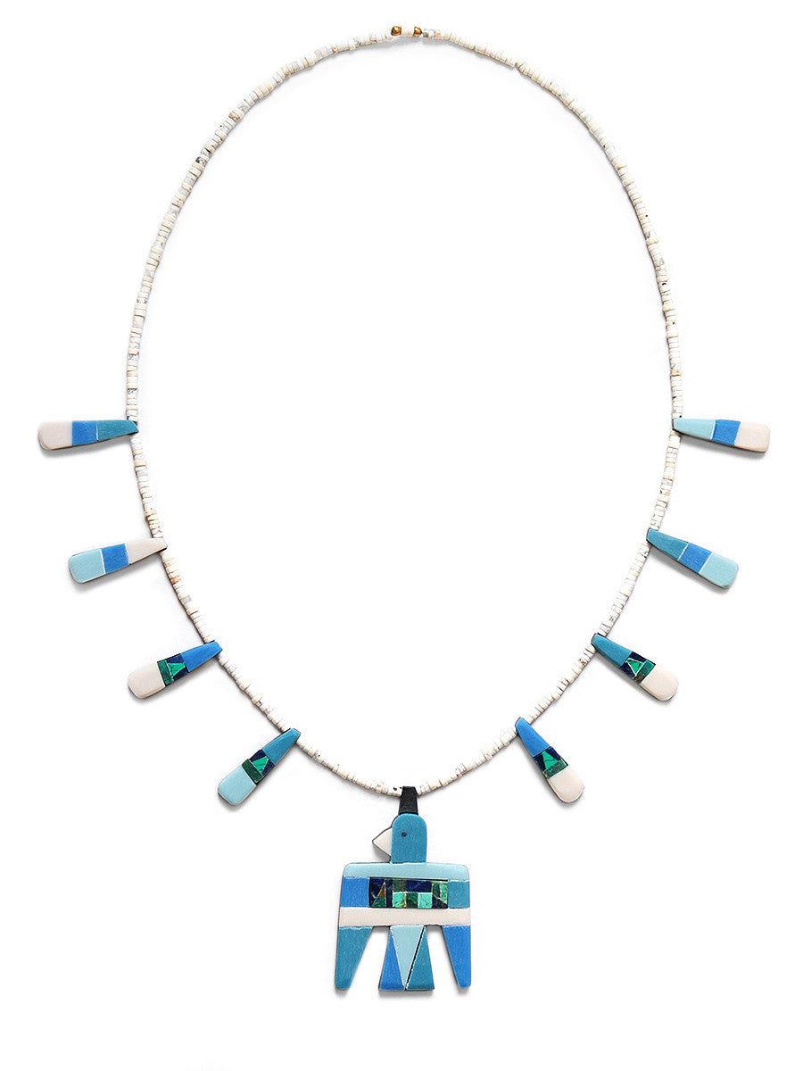 Kapital Santo Domingo Battery Bird Necklace (Large)