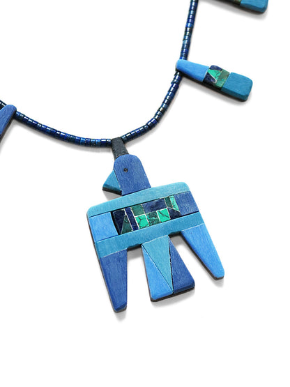 Kapital Santo Domingo Battery Bird Necklace (Large)