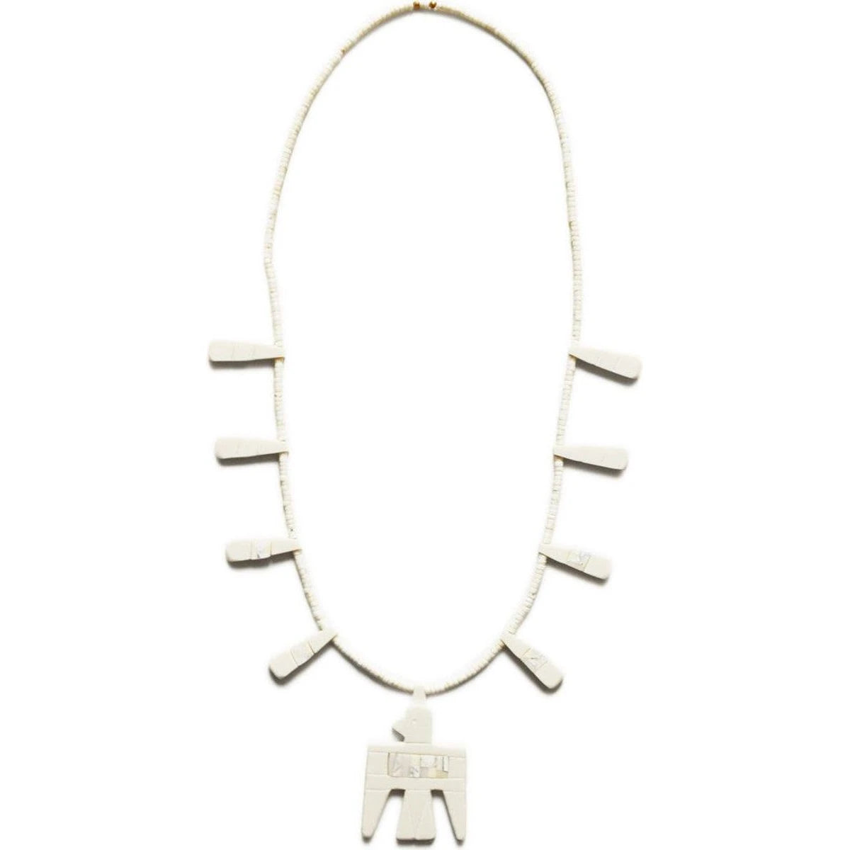 Kapital Santo Domingo Battery Bird Necklace (Large)