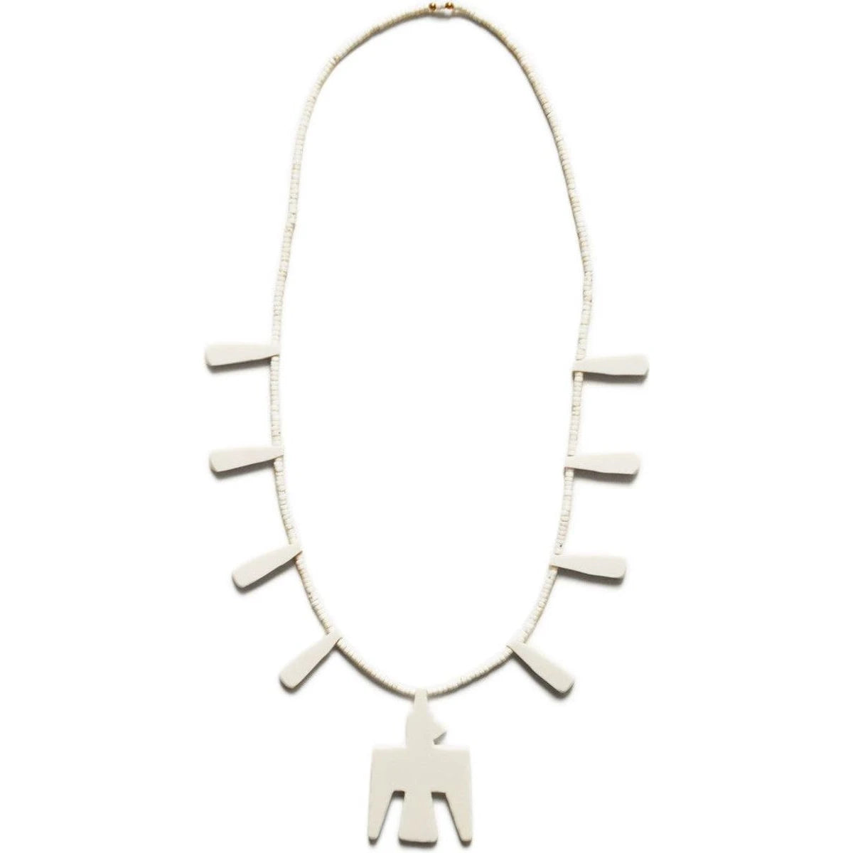 Kapital Santo Domingo Battery Bird Necklace (Large)
