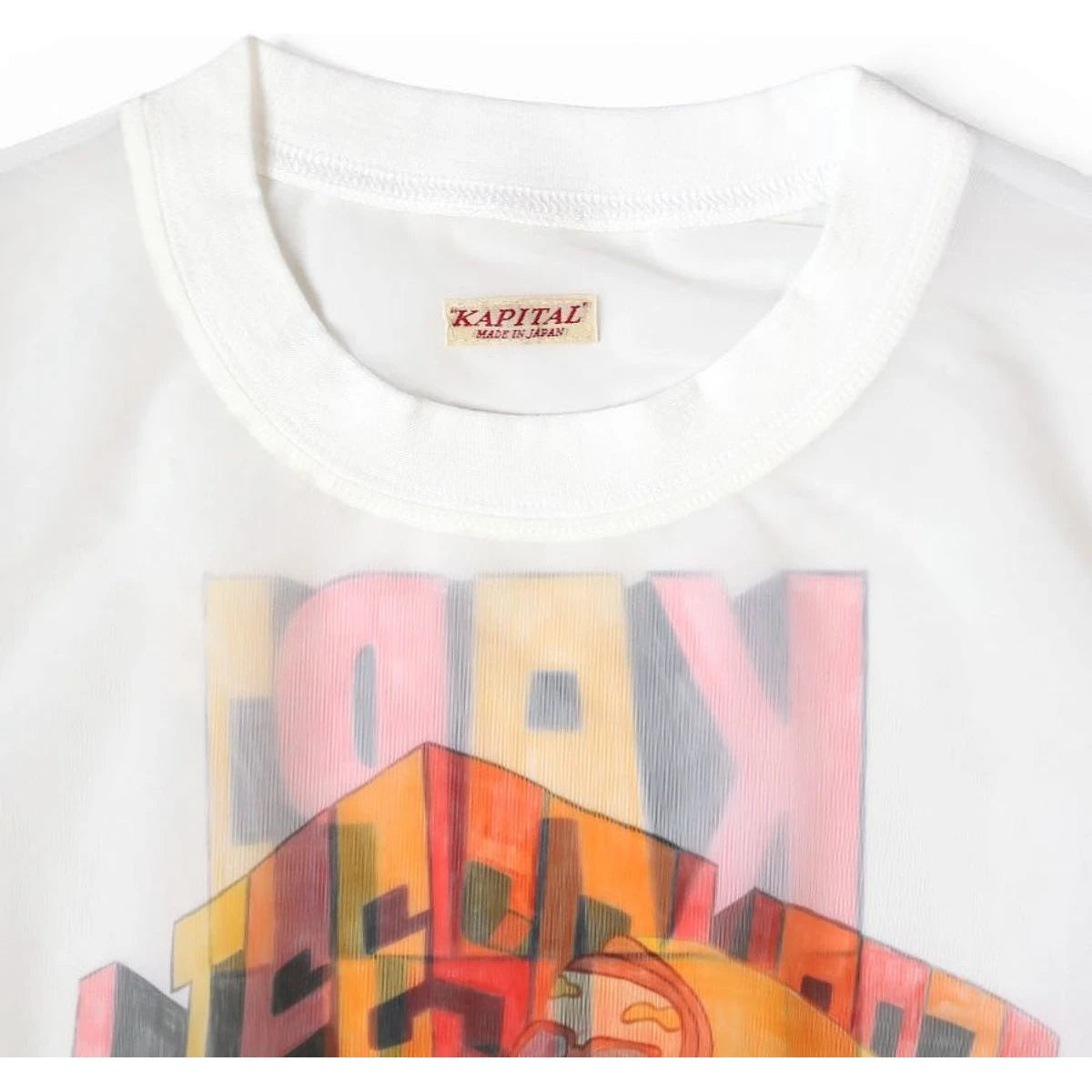 Kapital Sheer Jersey X 20/ Jersey Crew T (Analog Piano Man Pt)