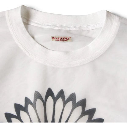 Kapital Sheer Jersey X 20/ Jersey Crew T (Piano Sunface Pt)
