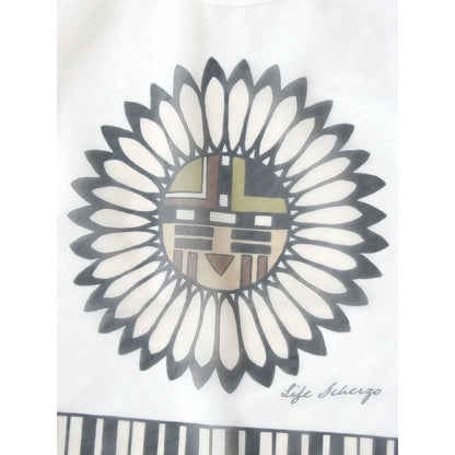 Kapital Sheer Jersey X 20/ Jersey Crew T (Piano Sunface Pt)