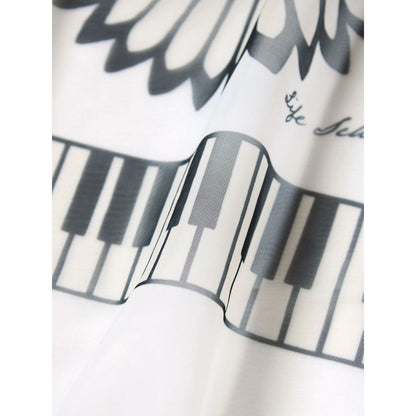 Kapital Sheer Jersey X 20/ Jersey Crew T (Piano Sunface Pt)