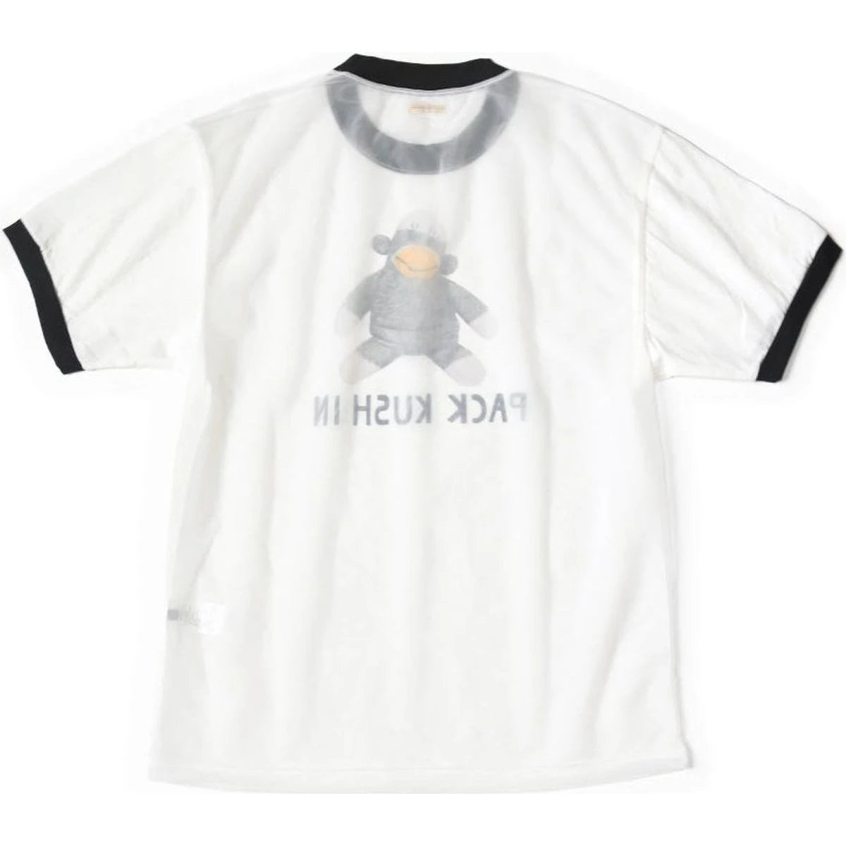 Kapital Sheer Jersey x Jersey Ringer Tee (Chiro Pack Kush In Print)