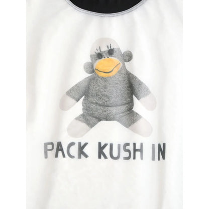 Kapital Sheer Jersey x Jersey Ringer Tee (Chiro Pack Kush In Print)
