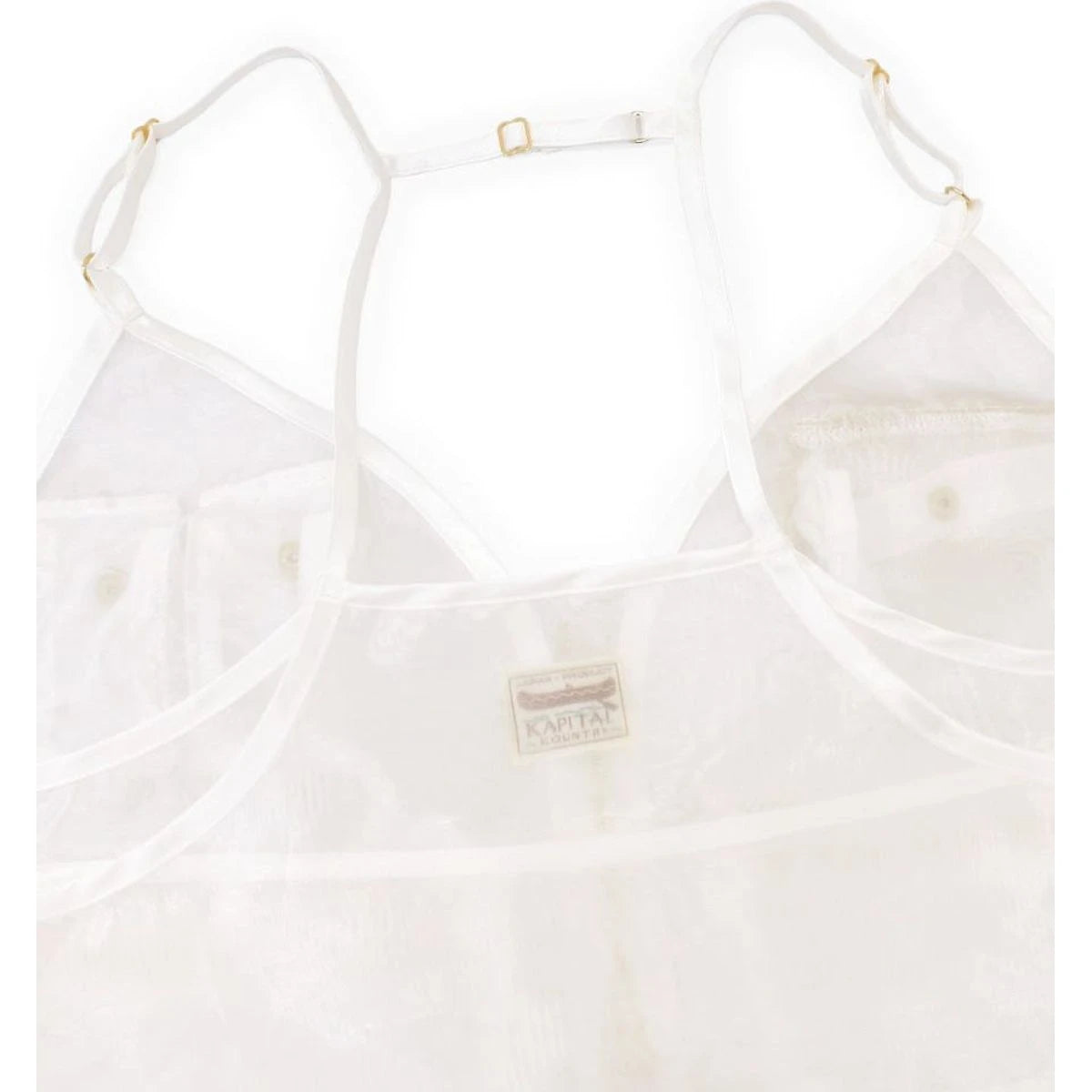 Kapital Sheer Pearl Fishing Vest