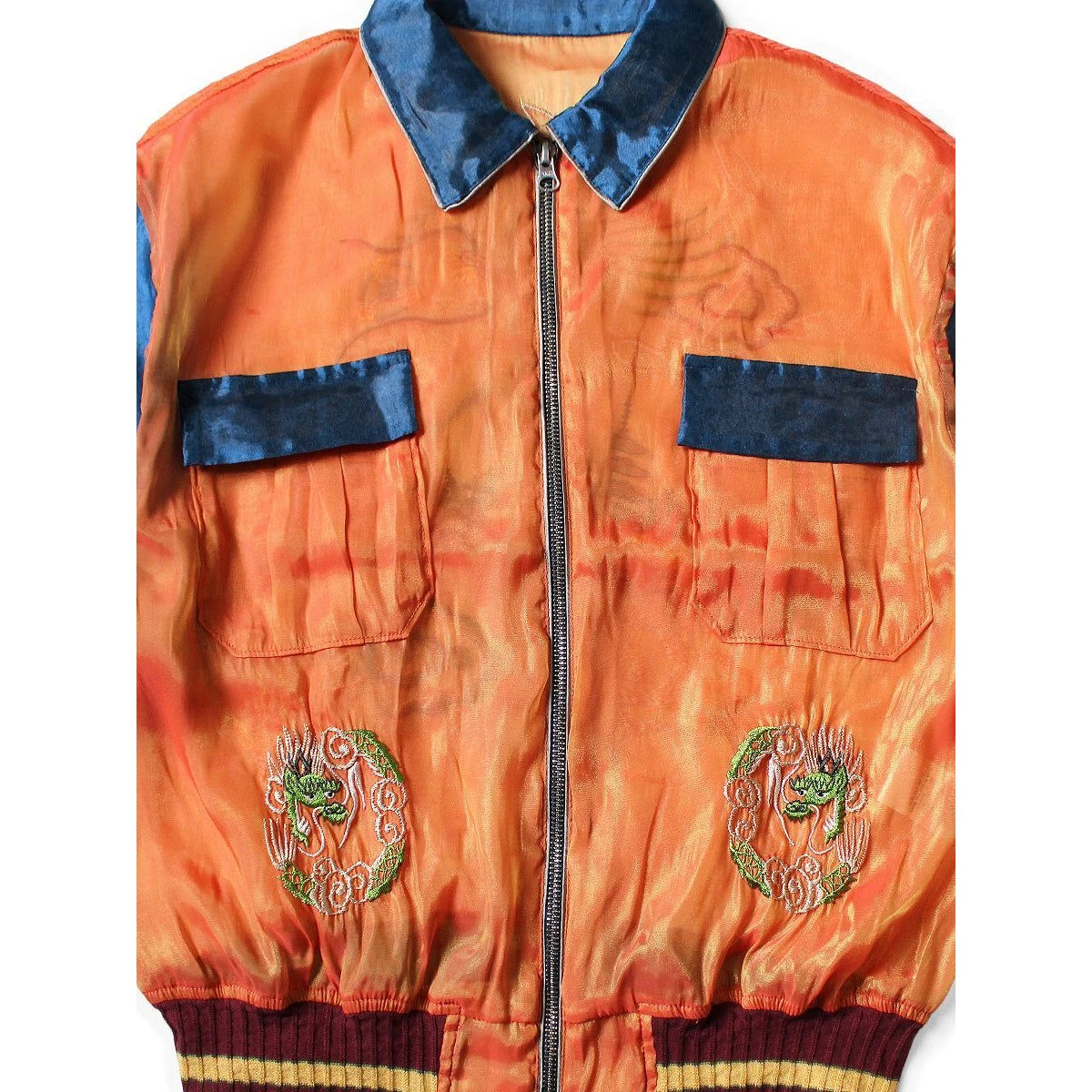 Kapital Sheer Pearl Mosquito Guard 2 Tone Vietnam Jacket